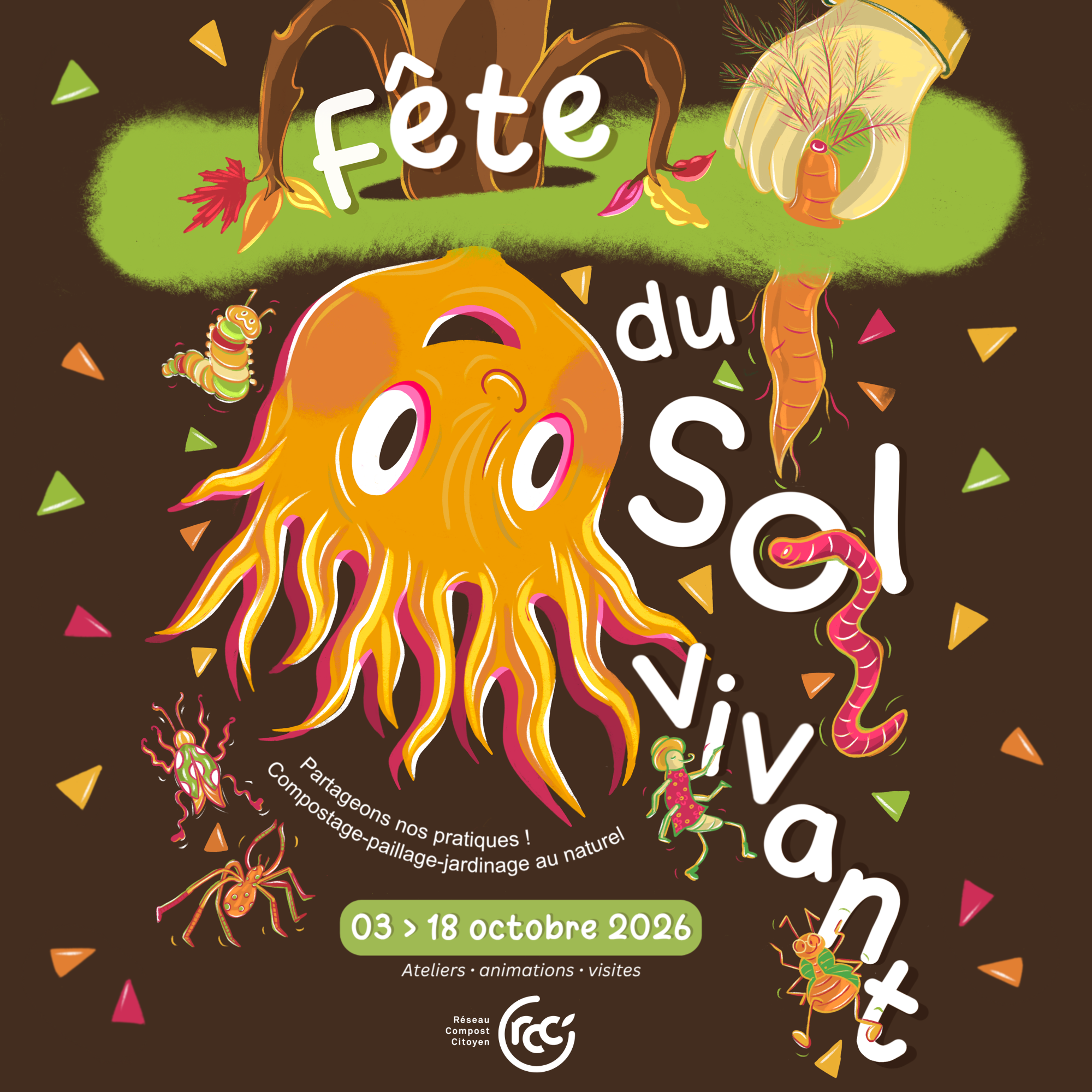 Visuel de la fête du sol vivant 2026